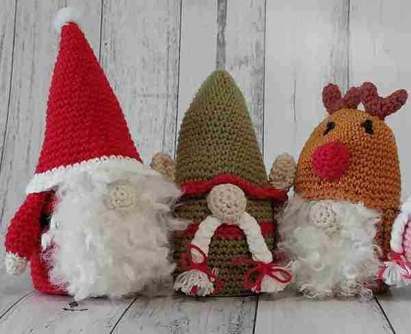 Gnome in the Home    Christmas Trio