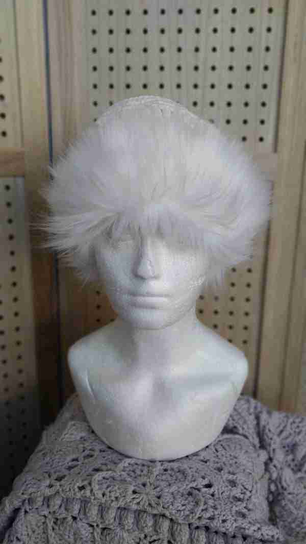 Fluffy Flat Beanie - Image 3
