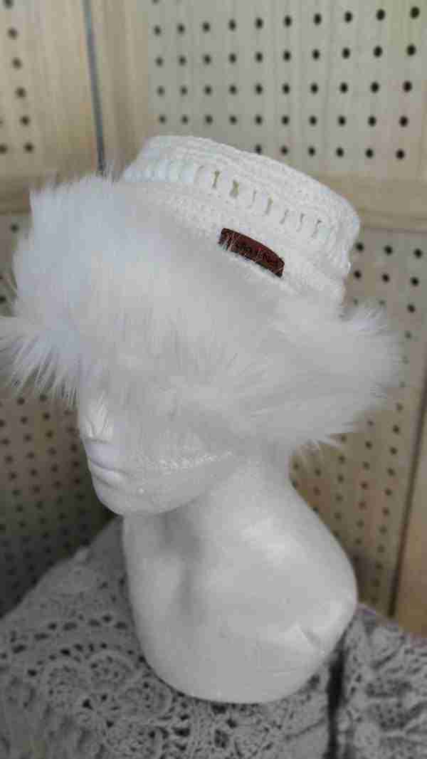 Fluffy Flat Beanie