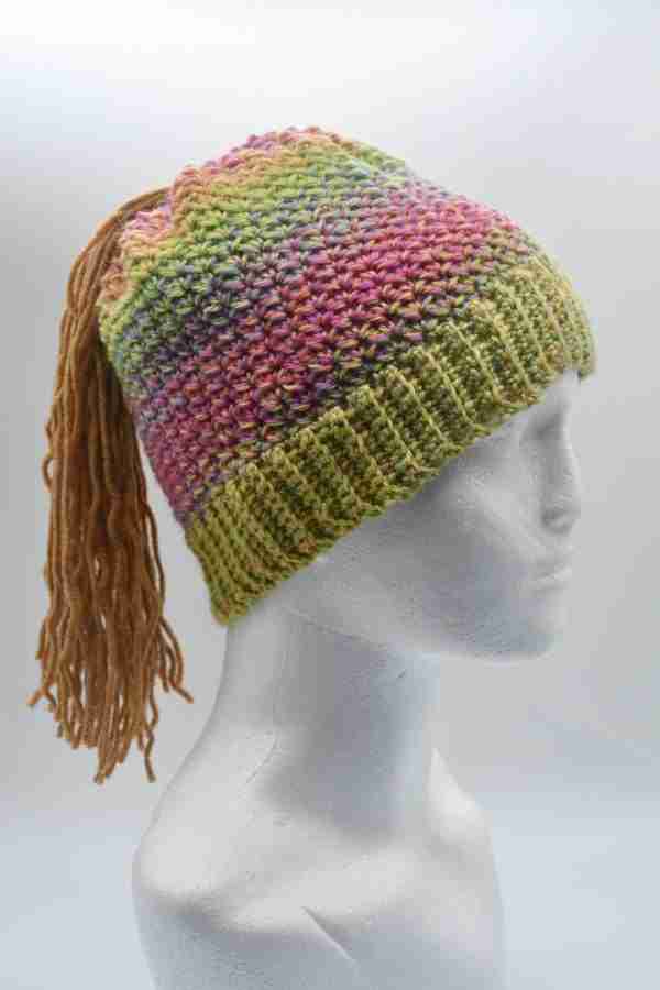 Pony Tail Beanie - Image 2