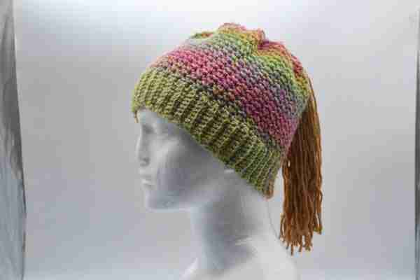 Pony Tail Beanie - Image 5